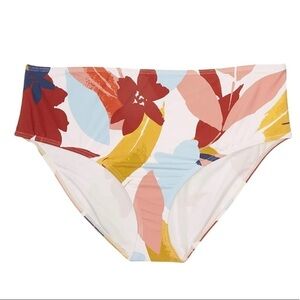 🌻NEW (with tags!) Catalina Standard Mid Rise Bikini Bottoms in "Lush jungle" S